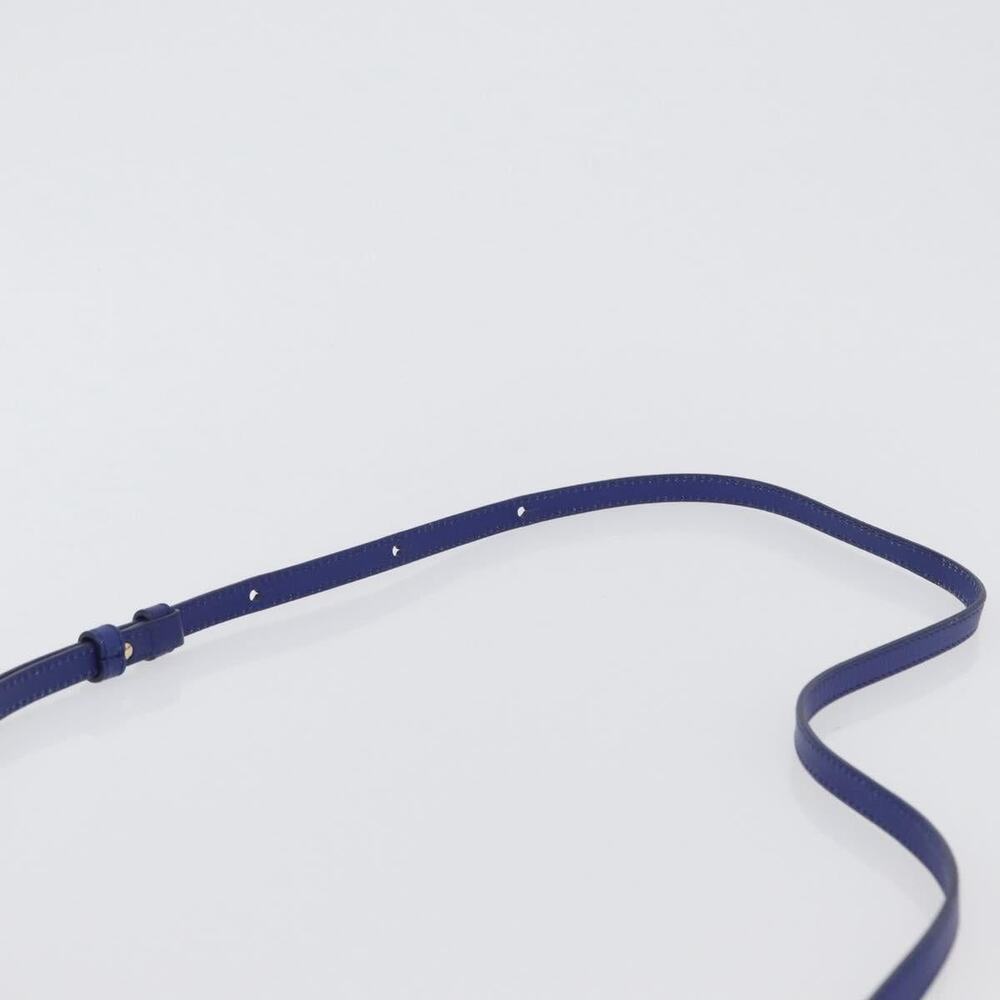 Celine Leather Trio Large Shoulder Bag Blue - Picture 13 of 13
